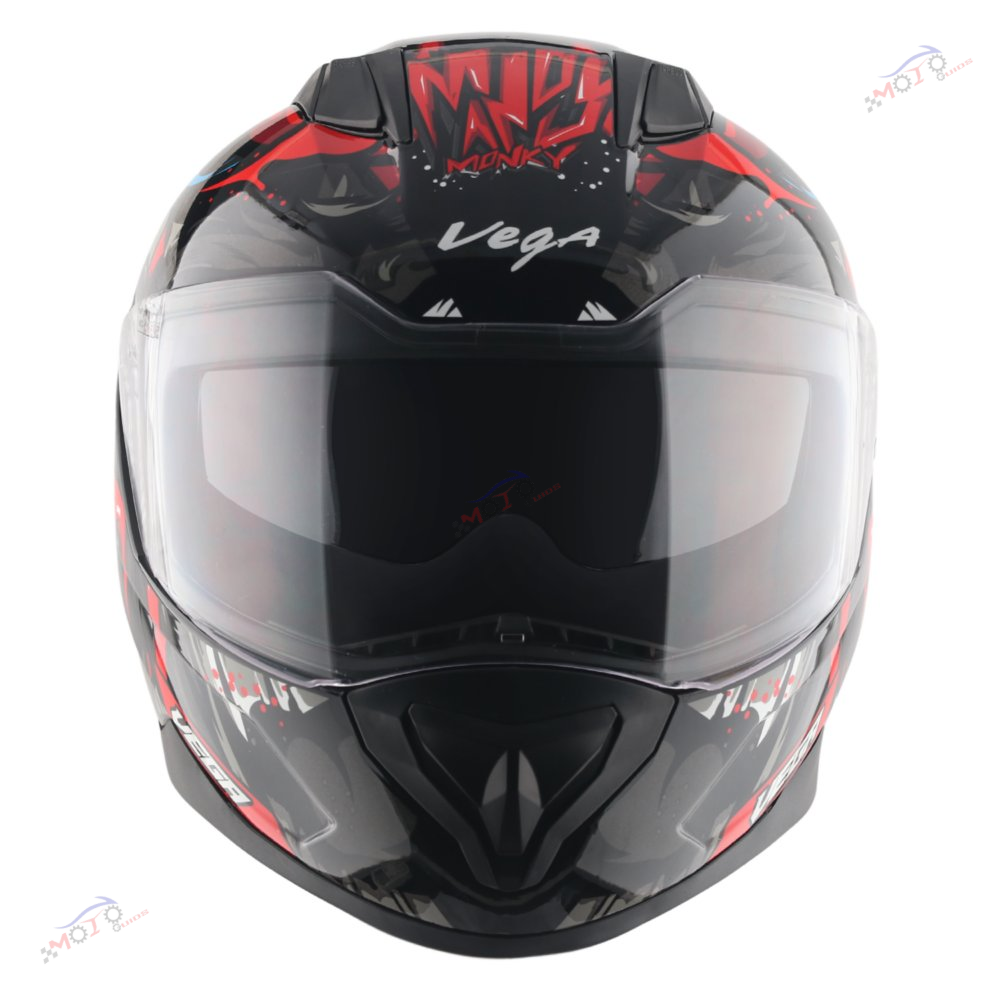RAPID DV MANDY MONKEY with Spoiler and extra Smoke visor